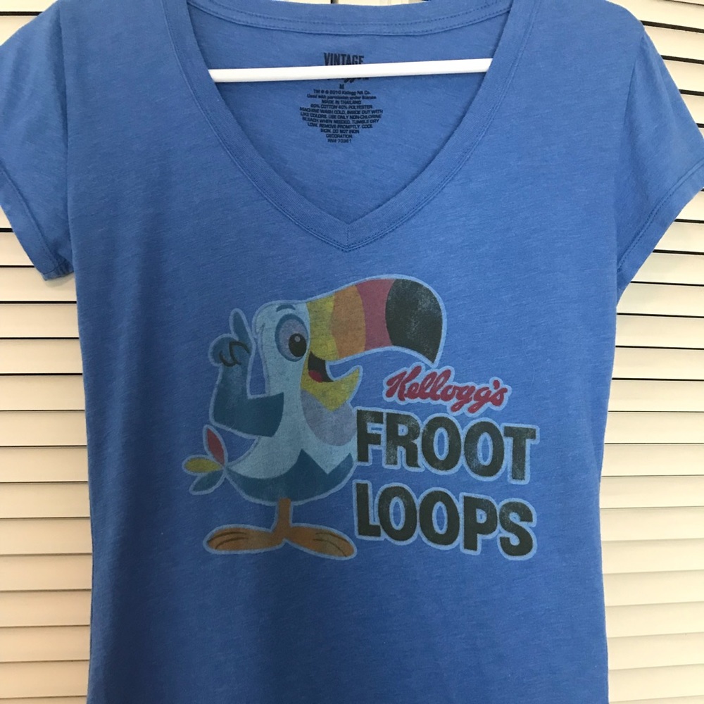 Kelloggs Froot Loops Toucan Sam Tee Shirt